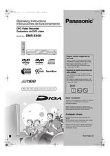Panasonic DMRE85HEG Instruction Manual