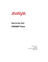 Avaya 18d Manual Do Utilizador