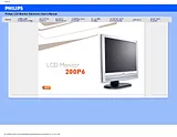 Philips 200P6EB Справочник Пользователя