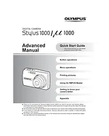 Olympus Stylus 1000 Manuale Introduttivo