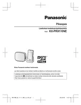 Panasonic KXPRX110NE Mode D’Emploi