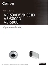 Canon vb-s30D Operating Guide
