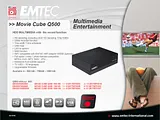 Emtec Movie Cube Q500, 500GB 500Q500 Fascicule