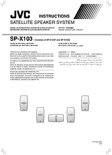 JVC SP-X103F Manuale Utente