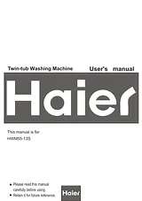 Haier hwm55-13s Manuale Utente
