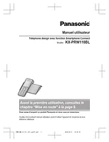 Panasonic KXPRW110BL Mode D’Emploi