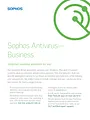 Sophos Anti-Virus - Business, RNW, CUPG, 25-49u, 24m SABCU2Y25-49R Leaflet