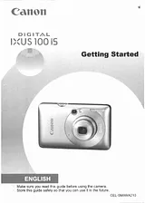 Canon 100 IS Manual De Usuario