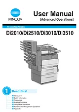 MINOLTA DI3010 Maintenance Manual