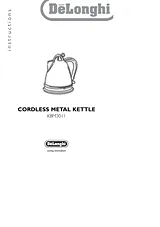 DeLonghi KBM3011 Manual De Usuario