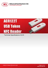 ACS ACR122T-WD ACR122T-E2ACSA Manuale Utente