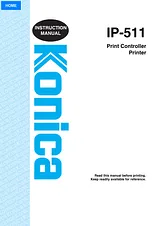 Konica Minolta IP-511 Manual De Usuario