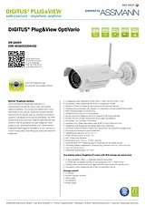 Digitus Network Camera DN-16039 Hoja De Datos