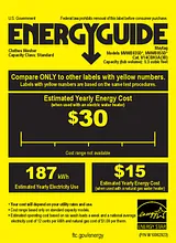 Maytag MVWB855DC Guida Energetica