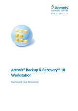 Acronis backup recovery 10 workstation マニュアル