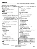 Toshiba PSMDYU-00D006 User Manual