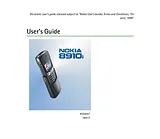 Nokia 8910i 0075871 Manual Do Utilizador