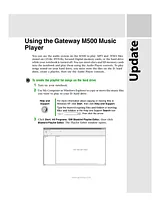 Gateway M500 软件指南