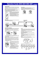 Casio 2861 User Manual