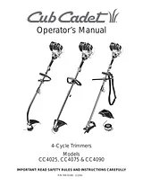 MTD CC4075 Manual Do Utilizador