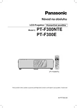 Panasonic PT-F300E 작동 가이드