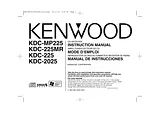 Kenwood KDC-MP225 Manual Do Utilizador