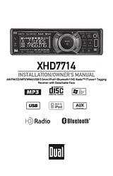 Dual XHD7714 Manual Do Utilizador