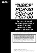 Roland PCR-30 Manuale Proprietario