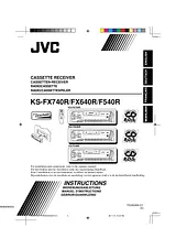 JVC FX640R Manual Do Utilizador