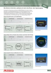 Bauser 828 24 V Battery controller 828 - 24V/DC 20.8 - 24 Vdc Assembly dimensions 45 x 22 mm 828/008 Hoja De Datos