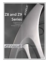 True Fitness Z9 Manuale Utente