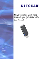 Netgear WNDA4100 – N900 Wireless Dual Band USB Adapter 用户手册
