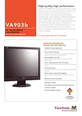 Viewsonic 19" LCD Monitor VA903B-3 Folheto