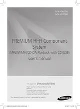 Samsung MX-HS7000 Manual De Usuario