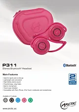Arctic Cooling P311 P311-PINK Prospecto