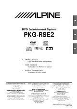 Alpine PKG-RSE2 Manuel D’Utilisation