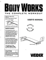 Weider BODY WORKS Owner's Manual