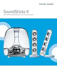Harman/Kardon SoundSticks II SOUNDSTICKSIIEU 产品宣传页