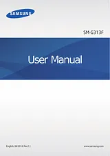 Samsung SM-G313F Справочник Пользователя