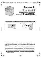 Panasonic KXMC6020HX Guía De Operación