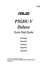 ASUS P5GDC-V Deluxe Anleitung Für Quick Setup
