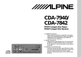 Alpine CDA-7842 ユーザーズマニュアル
