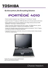 Toshiba 4010 Leaflet