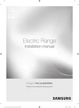 Samsung Freestanding Electric Ranges (NE59J7650 Series) Guide De Montage