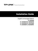 TP-LINK TL-SG1008 Manual Do Utilizador