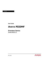 Avaya P332MF Manuel D’Utilisation