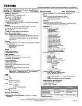 Toshiba L640-EZ1411 PSK0HU-00J00G User Manual