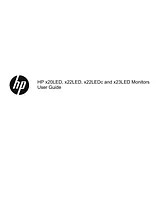 HP (Hewlett-Packard) x23LED Benutzerhandbuch
