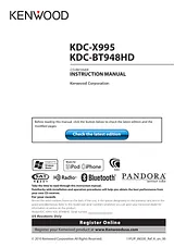 Kenwood BT948HD Справочник Пользователя