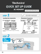 Panasonic sc-hda800eb Operating Guide